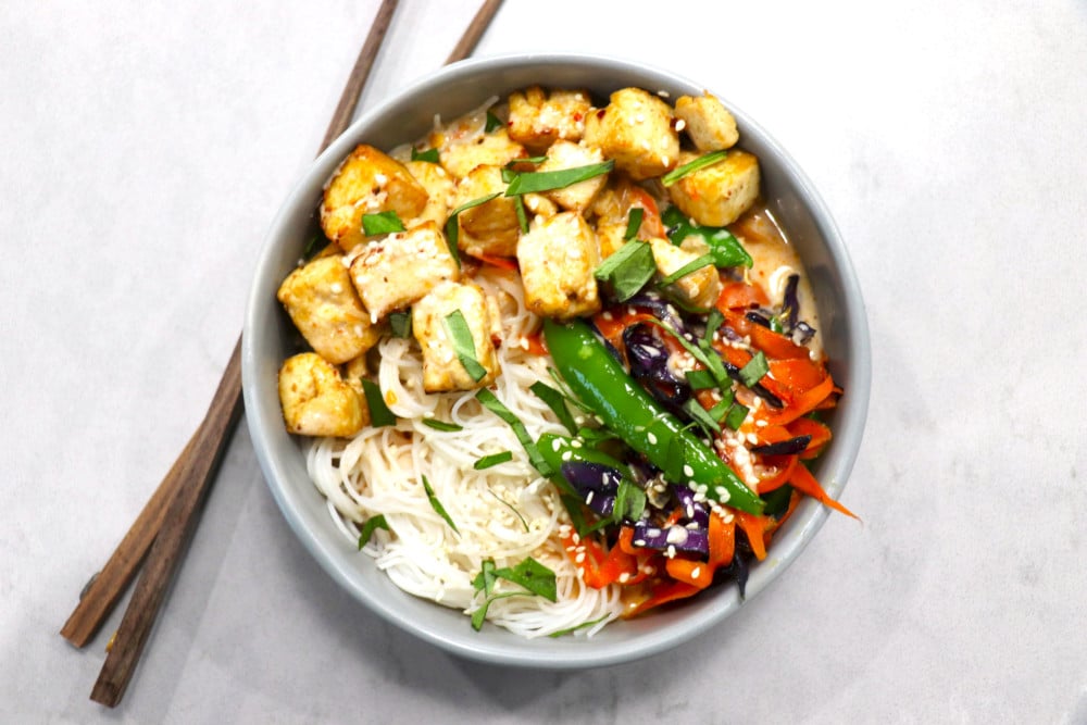Thai Honey Coconut Curry Bowl